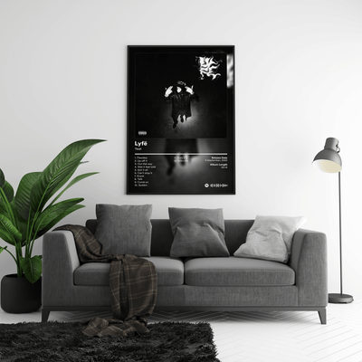 Yeat 'Lyfë' Album Poster - Posters, Prints & Wall Art | HYPE Posters