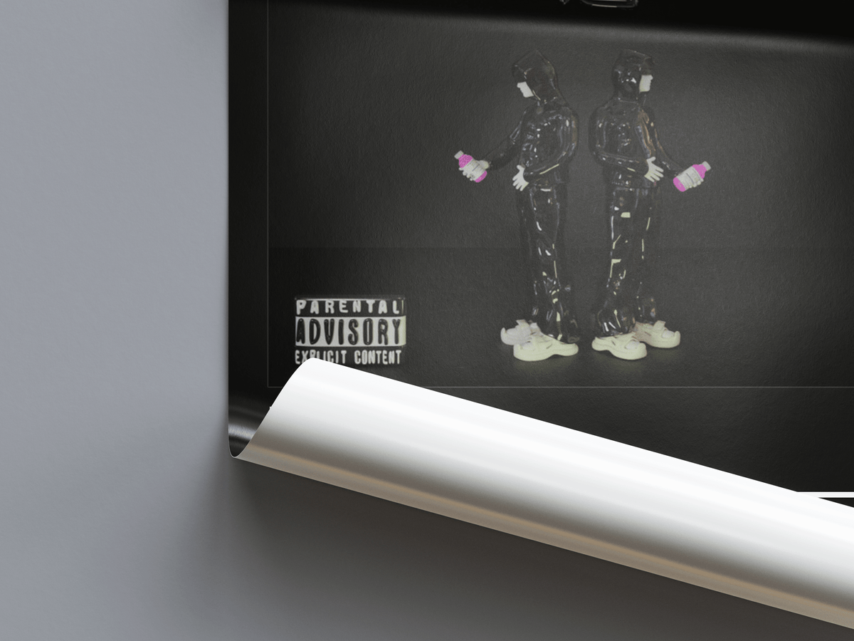 Yeat 'Up 2 Më' Album Poster - Posters, Prints & Wall Art | HYPE Posters