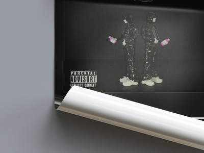 Yeat 'Up 2 Më' Album Poster - Posters, Prints & Wall Art | HYPE Posters