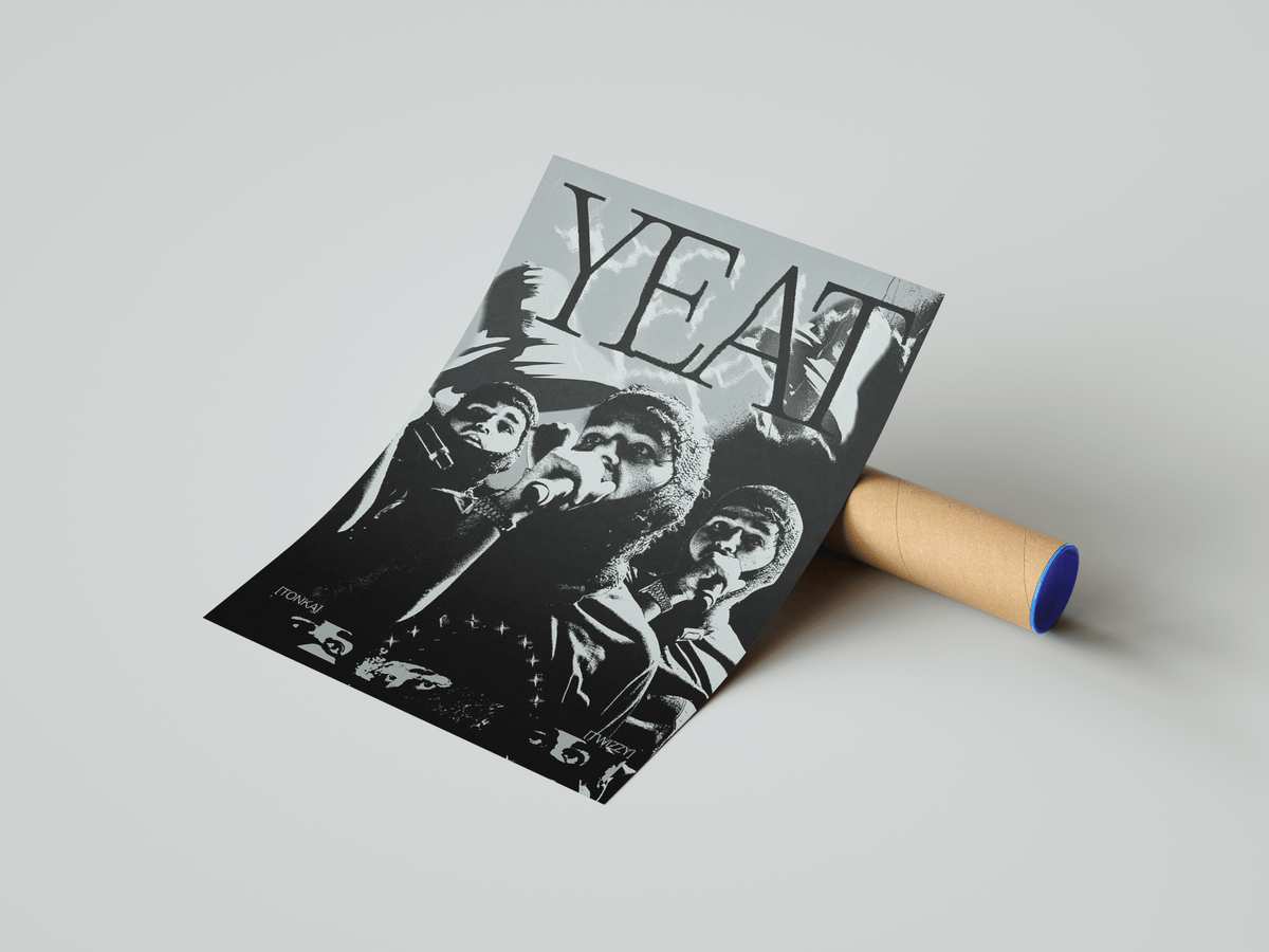 YEAT 'Visions' Poster - Posters, Prints & Wall Art | HYPE Posters