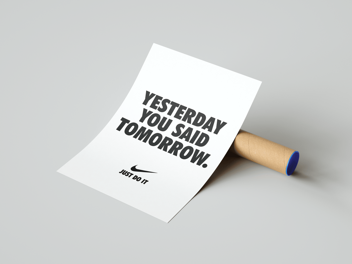 Yesterday You Said Tomorrow Poster - Posters, Prints & Wall Art | HYPE Posters